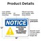 Signmission Electrical Room No Storage Permitted, 18 in W x Rectangle, Plastic OS-2PACK-NS-P-1218-L-15566 - alternate 4